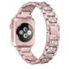 Ремешок Swarovski Steel Band для Apple Watch (38mm, 40mm, 41mm, Pink)
