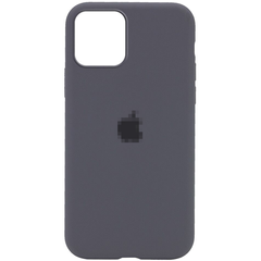 Чехол Silicone Case для iPhone 15 Plus Full (№15 Charcoal Gray)