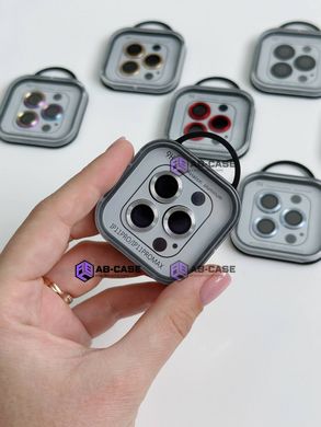 Защитные линзы на камеру iPhone 11 Pro Metal Glass Lenses Silver