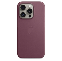 Чехол для iPhone 15 Pro FineWoven Case with MagSafe Mulberry