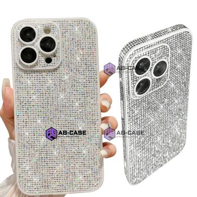 Чехол для iPhone 15 Pro Galaxy Case с защитой камеры - White