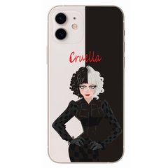 Чехол прозрачный Print Круэлла для iPhone 12 mini Cruella