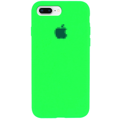 Чехол Silicone Case для iPhone 7/8 Plus FULL (№66 Neon Green)