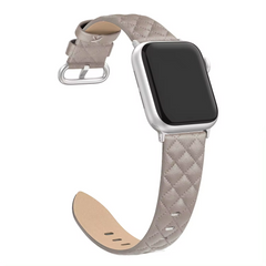 Ремешок Leather band для Apple Watch Modern Style (42/44/45/49mm, Gray)