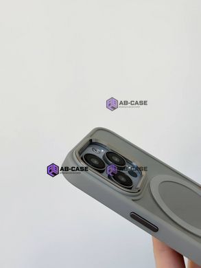 Чехол для iPhone 15 Plus Crystal Guard with MagSafe, Titanium Gray
