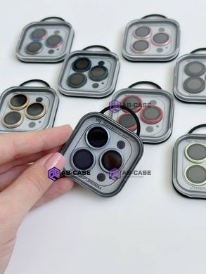 Защитные линзы на камеру iPhone 15 Pro Max Metal Glass Lenses Sierra Blue