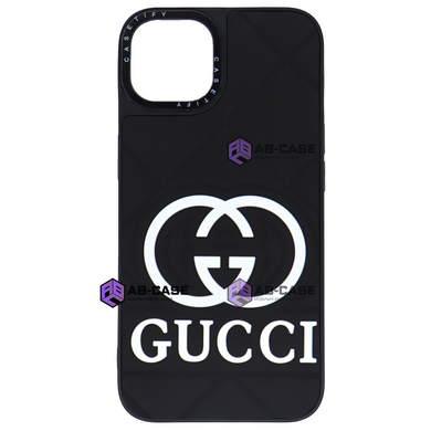 Чохол силіконовий CaseTify Gucci на iPhone 12 Pro Max Black