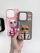 Чехол для iPhone 14 Pro Nimmy Case AnimalZip, Pink Cat 3