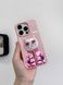 Чехол для iPhone 14 Pro Nimmy Case AnimalZip, Pink Cat 2