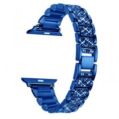 Ремешок Swarovski Steel Band для Apple Watch (42mm, 44mm, 45mm, 49mm Blue)