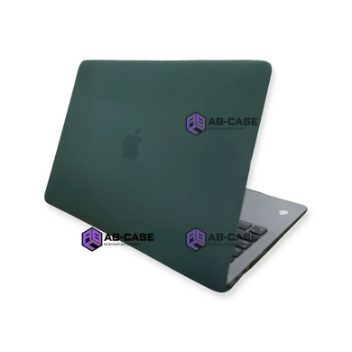 Чехол накладка Matte Hard Shell Case для Macbook Pro 13.3 Retina (2012-2015) (A1425, A1502) Soft Touch Green