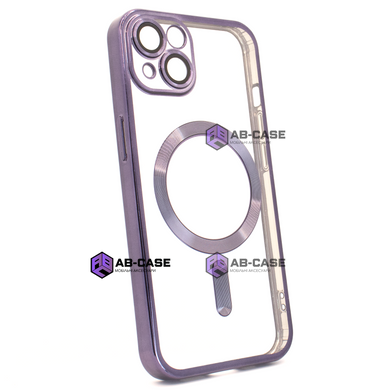 Чехол Shining with MagSafe для iPhone 13 с защитными линзами на камеру Deep Purple