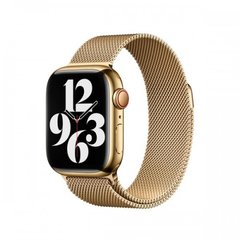 Металлический ремешок Milanese Loop для Apple Watch (38mm, 40mm, 41mm, Gold)