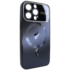 Чехол для iPhone 14 Pro матовый NEW PC Slim with MagSafe case с защитой камеры Graphite