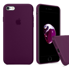 Чехол Silicone Case iPhone 6/6s FULL (№52 Marsala)