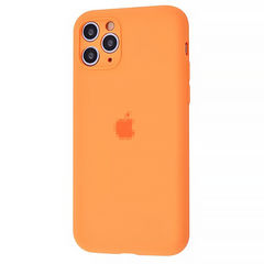 Чехол Silicone Case FULL CAMERA (для iPhone 11 Pro, Papaya)