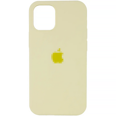 Чехол Silicone Case для iPhone 12 mini FULL (№51 Mellow Yellow)