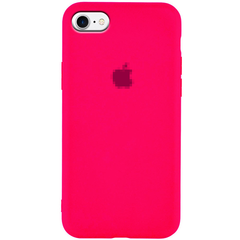 Чехол Silicone Case для iPhone 7/8 FULL (№47 Hot Pink)
