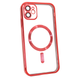 Чехол Shining with MagSafe для iPhone 11 с защитными линзами на камеру Red