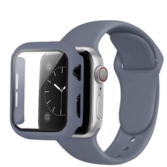 Комплект Band + Case чехол с ремешком для Apple Watch (45mm, Granny Gray )