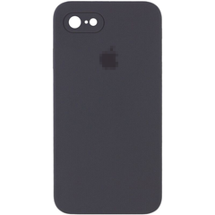Чехол Silicone Case FULL CAMERA (square side) (для iPhone 7/8/SE2, Charcoal Gray)