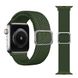 Регулируемый монобраслет на Apple Watch Braided Solo Loop (Dark Green, 42/44/45/49mm) 1