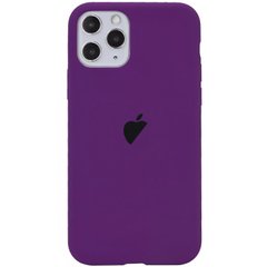 Чехол Silicone Case для iPhone 11 pro FULL (№30 Ultraviolet)