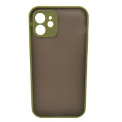 Чехол Avenger Case camera Lens (для iPhone 12 mini, Green)