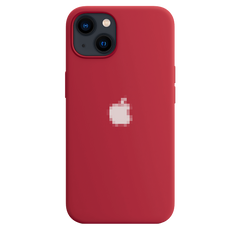 Чехол Silicone Case для iPhone 15 Plus Full (№33 Dark Red)