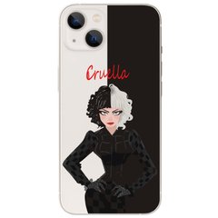 Чехол прозрачный Print Круэлла для iPhone 13 mini Cruella