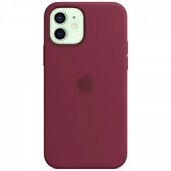 Чехол Silicone Case для iPhone 12 mini FULL (№52 Marsala)