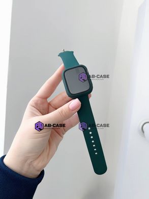 Комплект Band + Case чехол с ремешком для Apple Watch (45mm, Dark Green )