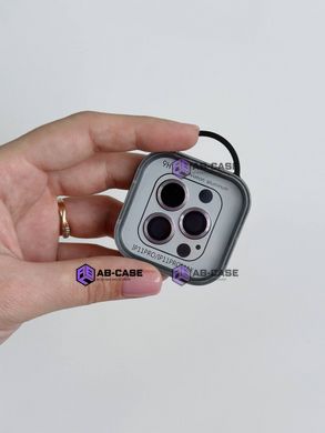 Защитные линзы на камеру iPhone 11 Pro Max Metal Glass Lenses Light Purple