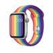 Силиконовый ремешок для Apple Watch (38mm, 40mm, 41mm, Rainbow, S)