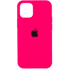 Чехол Silicone Case для iPhone 15 Plus Full (№47 Hot Pink)