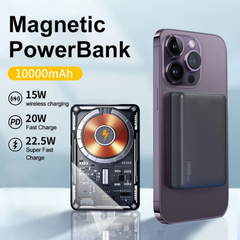 Беспроводной магнитный павербанк 10000 mAh 22,5w MagSafe для iPhone Power Bank