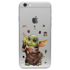 Чохол прозорий Print Yoda (Star Wars) на iPhone 6 Plus/6s Plus