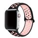 Ремешок силиконовый Nike Sport Band для Apple Watch 42|44|45|49mm Black-Pink