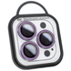 Защитные линзы для камеры iPhone 12 Pro Max Metal Diamonds Lens блестящие Deep Purple 1