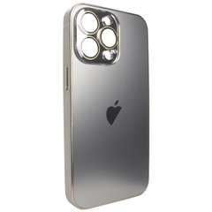 Чехол для iPhone 15 Plus матовый AG Titanium Case Gray