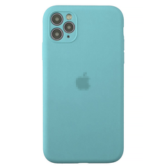Чехол Silicone Case FULL CAMERA (для iPhone 11 Pro, Sea Blue)