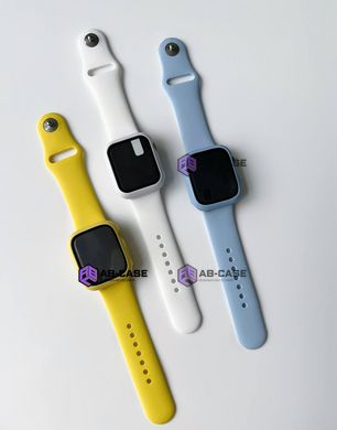 Комплект Band + Case чехол с ремешком для Apple Watch (45mm, Ice Blue)