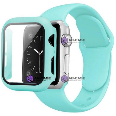 Комплект Band + Case чехол с ремешком для Apple Watch (45mm, Ice Blue)