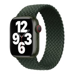 Монобраслет для Apple Watch Braided Solo Loop (Green, 42mm, 44mm, 45mm, 49mm L)