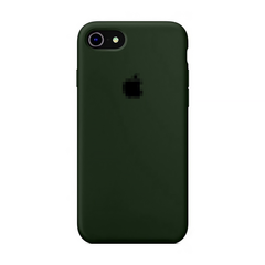 Чехол Silicone Case для iPhone 7/8 FULL (№59 Dark Virid)