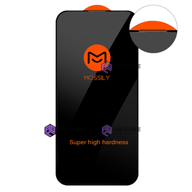Защитное стекло Mossily для iPhone Xs Max iPhone с защитой динамика Anti-static (тех.пак)