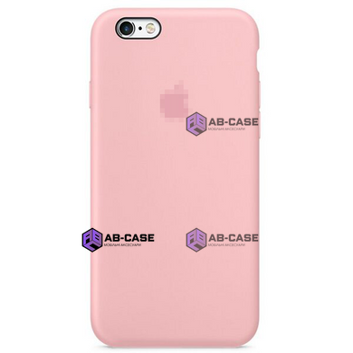 Чехол Silicone Case iPhone 6/6s FULL (№6 Light Pink)