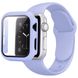 Комплект Silicone Band + Case для Apple Watch (45mm, Purple)