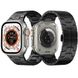 Металлический ремешок для Apple Watch 42|44|45|49mm Titanium Band Black 1