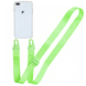 Прозрачный чехол для iPhone 7 Plus | 8 Plus c ремешком Crossbody Neon Green
